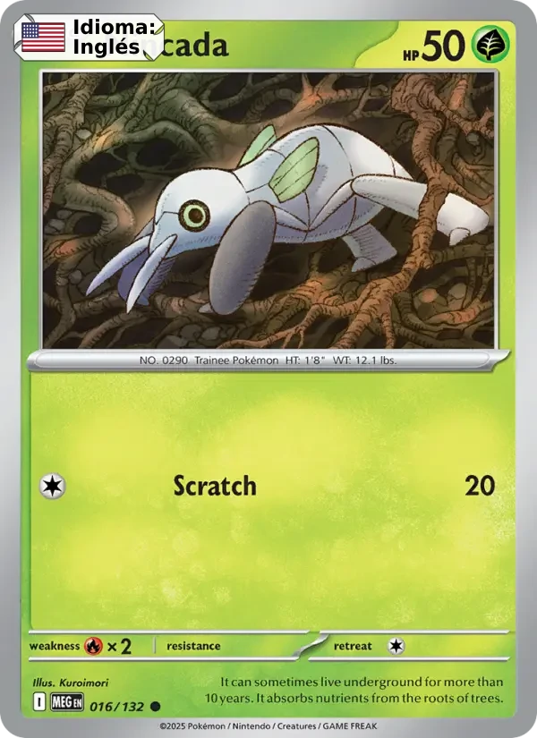 Nincada (016) — Mega Evolution