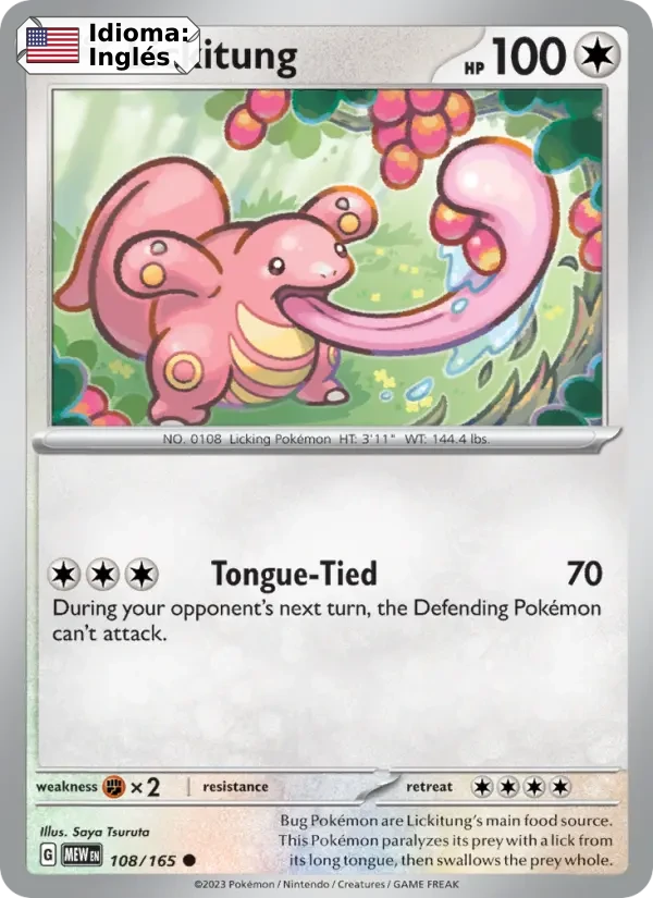 Lickitung (108) — 151