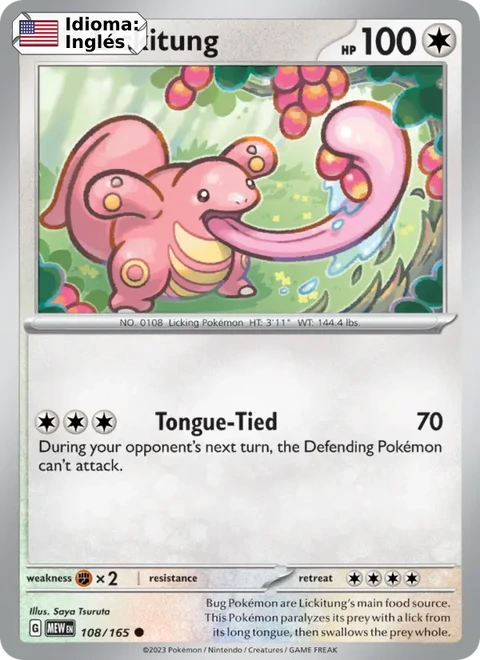 Lickitung (108) — 151