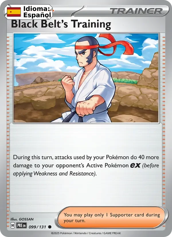 Black Belt's Training (099) — Prismatic Evolutions