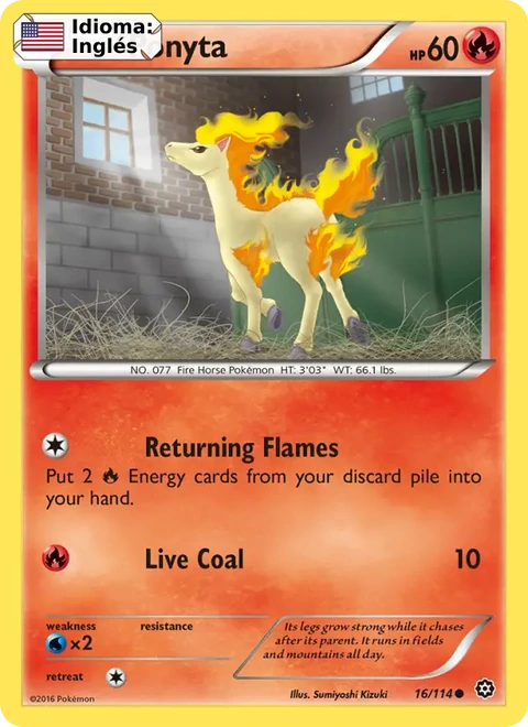 Ponyta (16) — Steam Siege