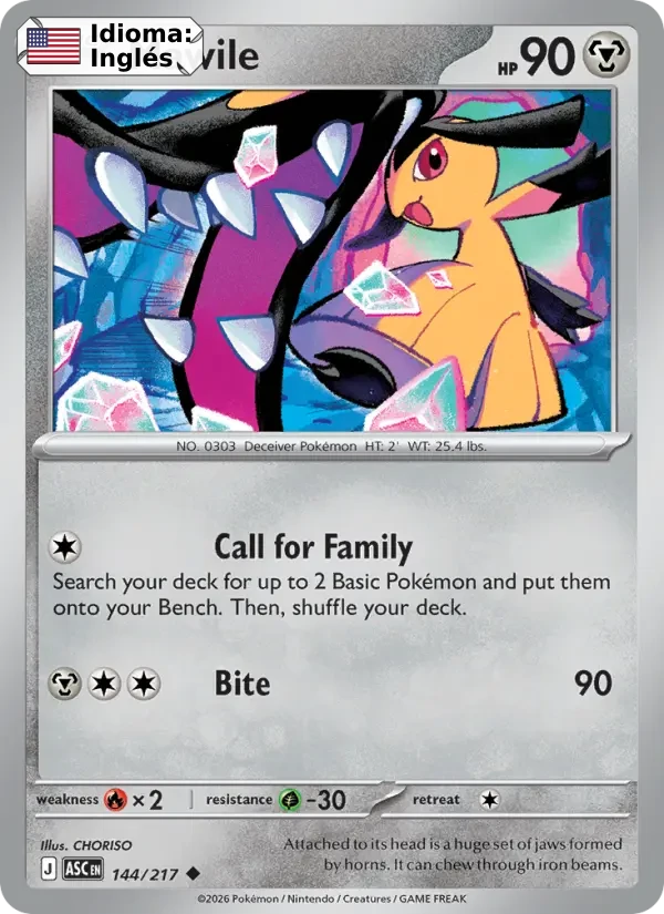Mawile (144) — Ascended Heroes