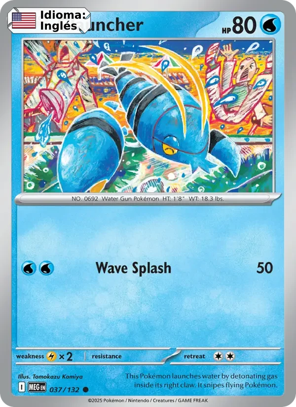 Clauncher (037) — Mega Evolution
