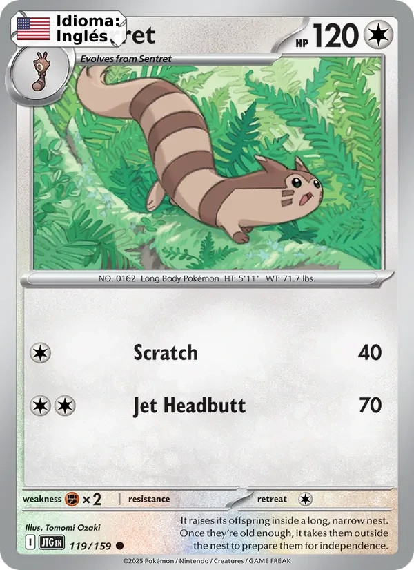 Furret (119) — Journey Together
