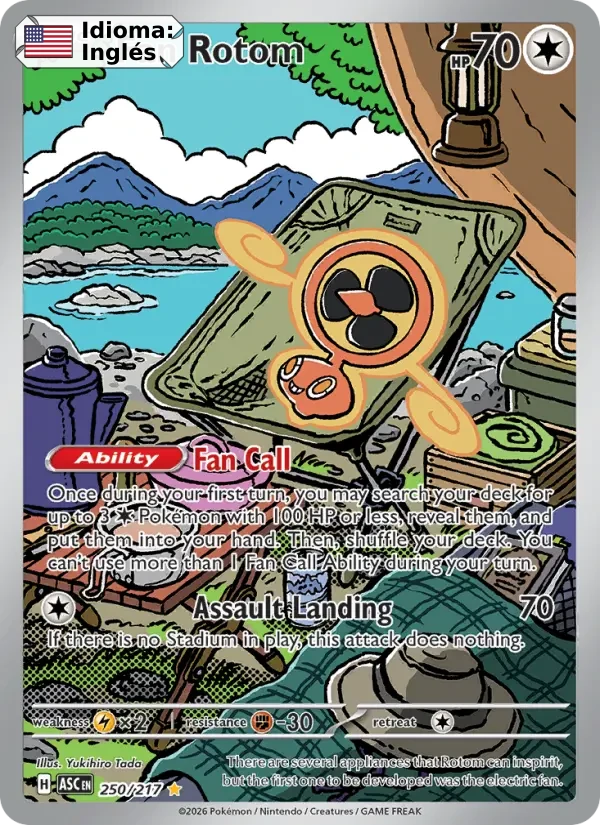 Fan Rotom (250) — Ascended Heroes