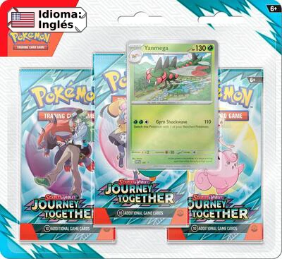 Journey Together 3 Pack Blister [Yanmega] — Journey Together