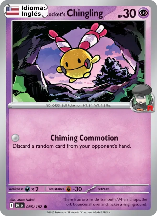 Team Rocket's Chingling (085) — Destined Rivals