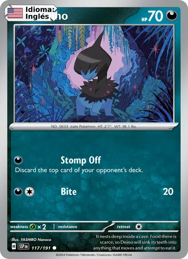 Deino (117) — Surging Sparks