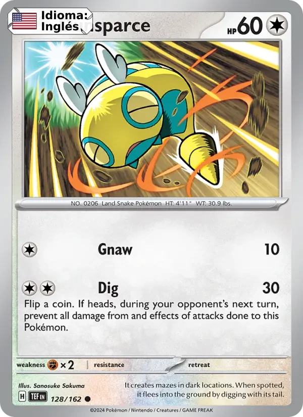 Dunsparce (128) — Temporal Forces