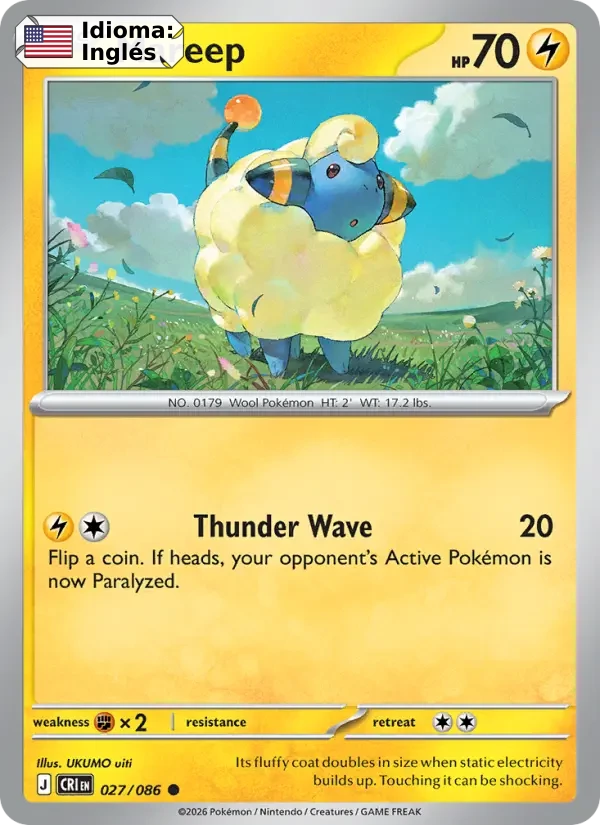 Mareep (027) — Chaos Rising