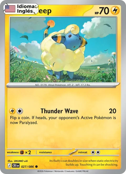 Mareep (027) — Chaos Rising