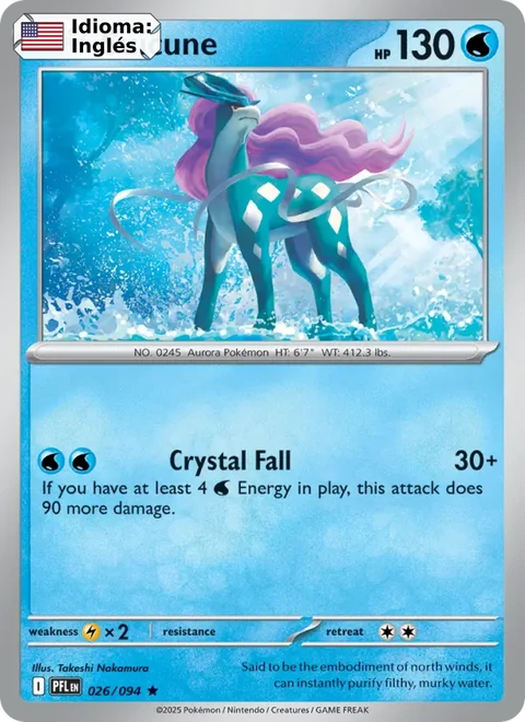 Suicune (026) — Phantasmal Flames