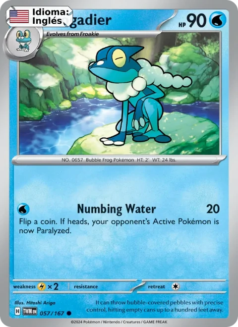 Frogadier (057) — Twilight Masquerade
