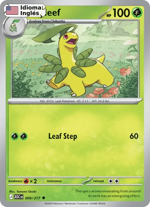 Bayleef (009) — Ascended Heroes