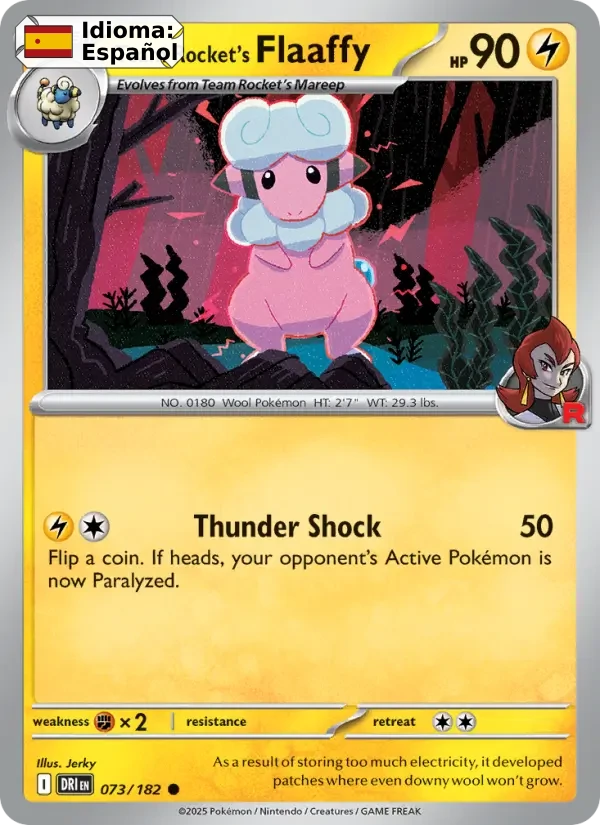 Team Rocket's Flaaffy (073) — Destined Rivals