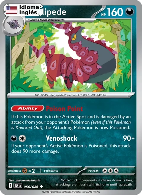 Scolipede (056) — Black Bolt
