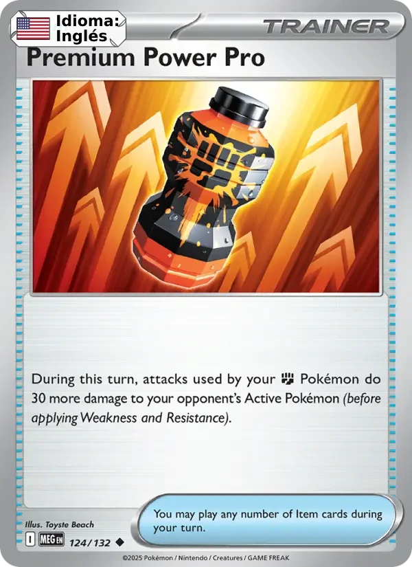 Premium Power Pro (124) — Mega Evolution