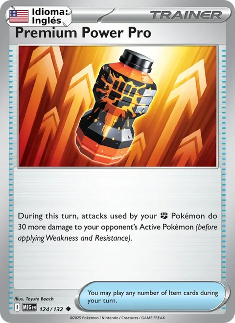 Premium Power Pro (124) — Mega Evolution