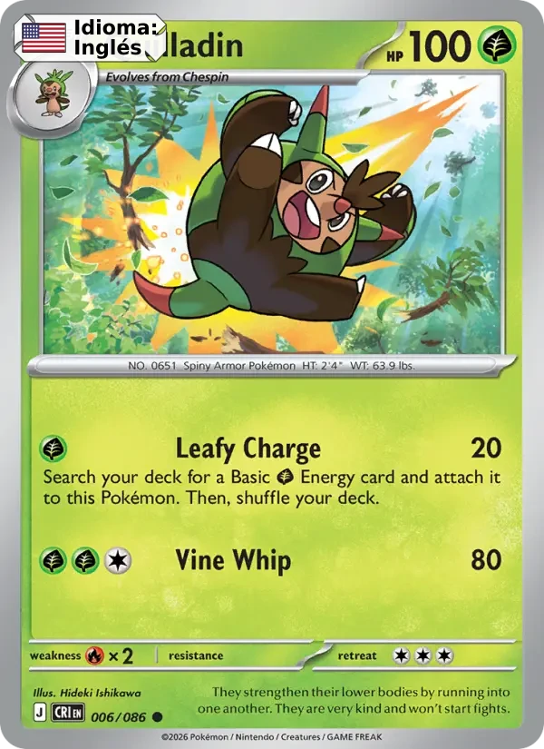 Quilladin (006) — Chaos Rising