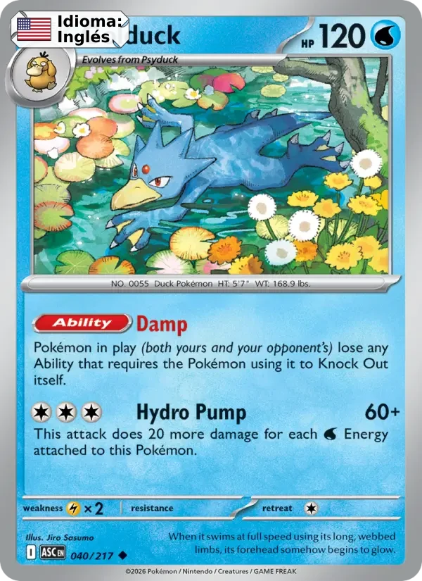 Golduck (040) — Ascended Heroes