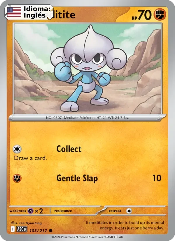 Meditite (103) — Ascended Heroes