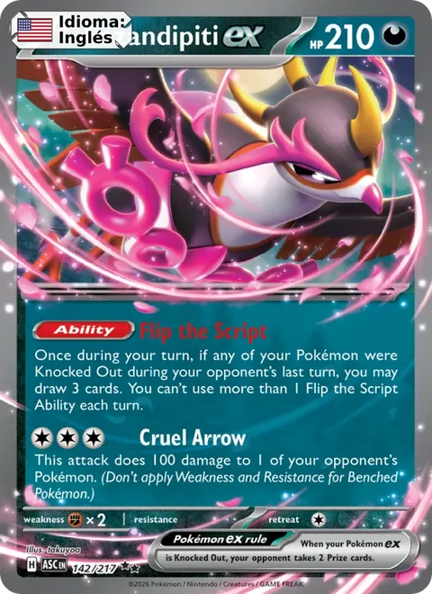 Fezandipiti ex (142) — Ascended Heroes