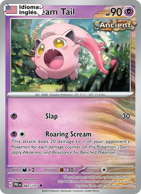 Scream Tail (042) — Prismatic Evolutions