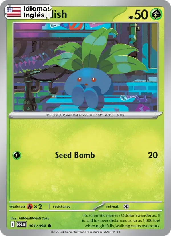 Oddish (001) — Phantasmal Flames