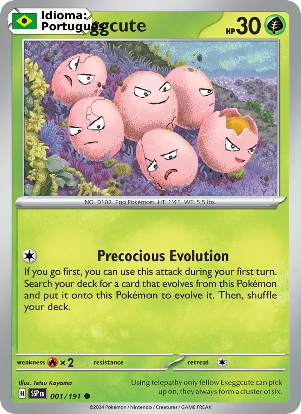 Exeggcute (001) — Surging Sparks