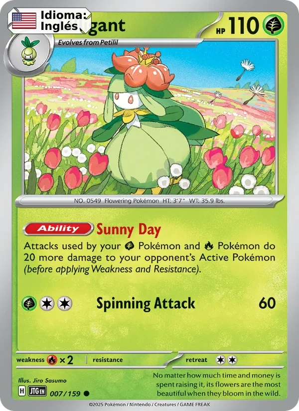 Lilligant (007) — Journey Together