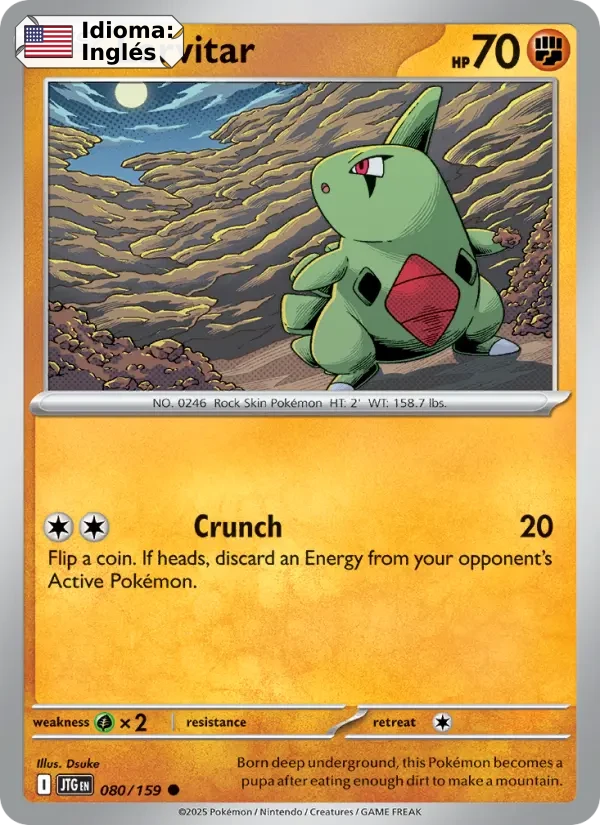 Larvitar (080) — Journey Together
