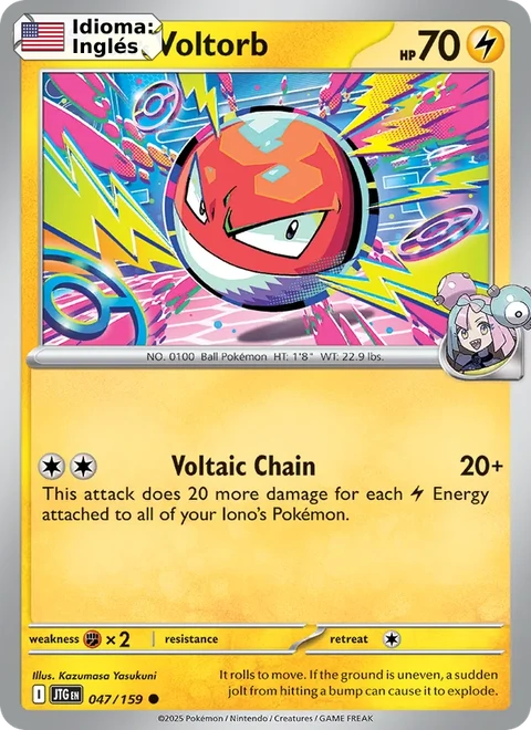Iono's Voltorb (047) — Journey Together