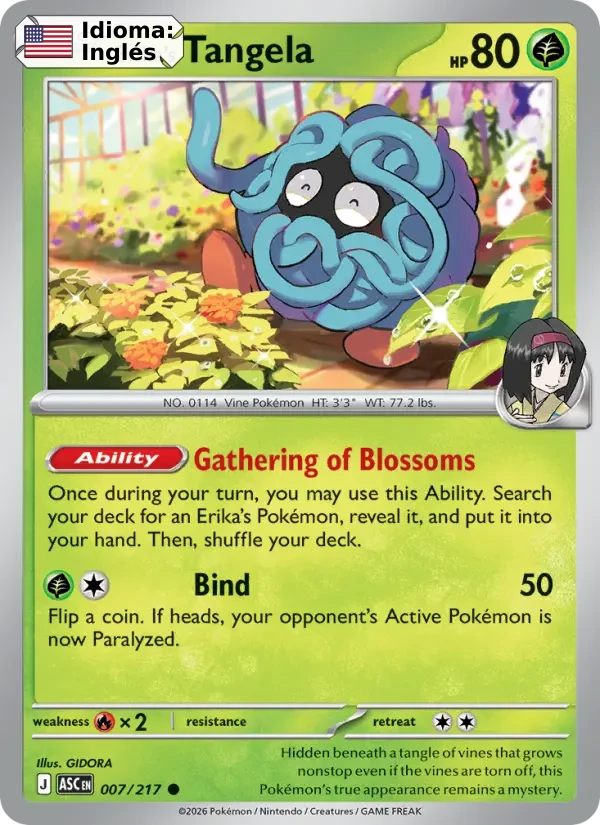 Erika's Tangela (007) — Ascended Heroes
