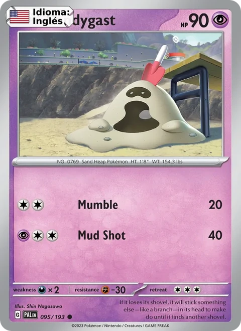 Sandygast (095) — Paldea Evolved