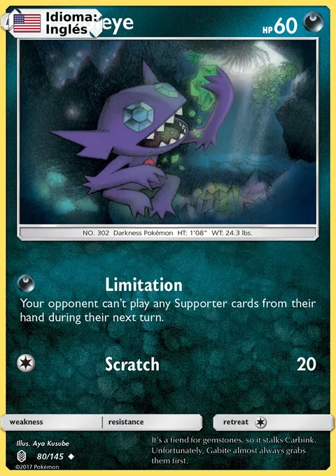 Sableye (80) — Guardians Rising