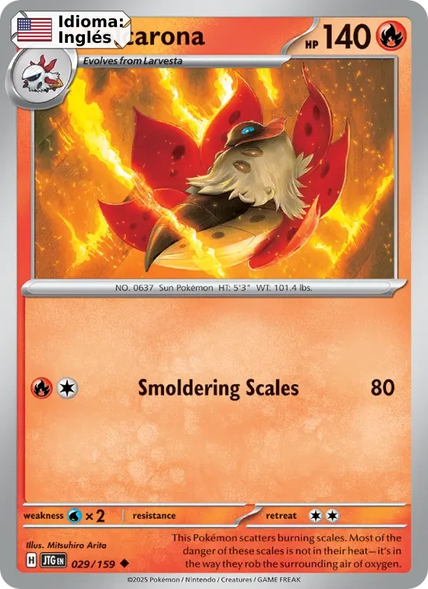 Volcarona (029) — Journey Together