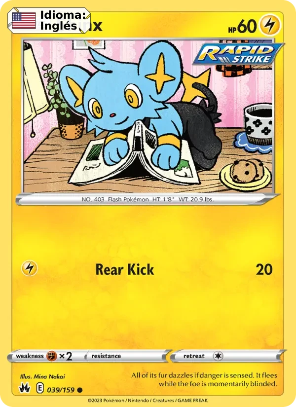 Shinx (039) — Crown Zenith