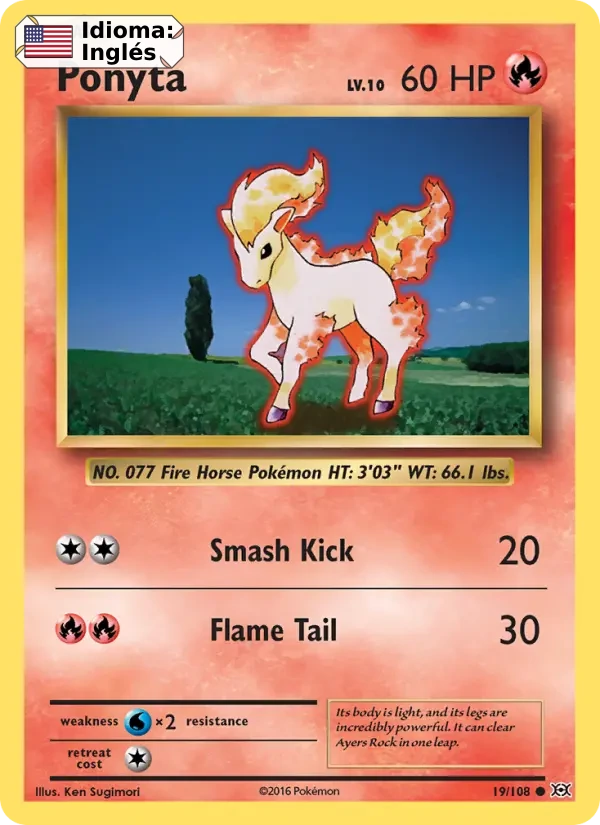Ponyta (19) — Evolutions