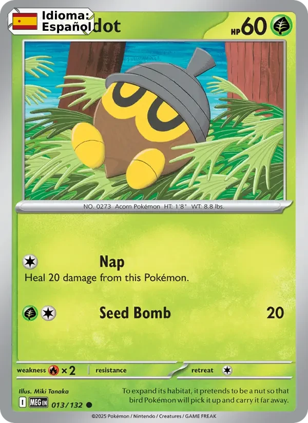 Seedot (013) — Mega Evolution