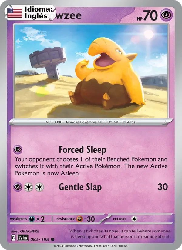 Drowzee (082) — Scarlet & Violet