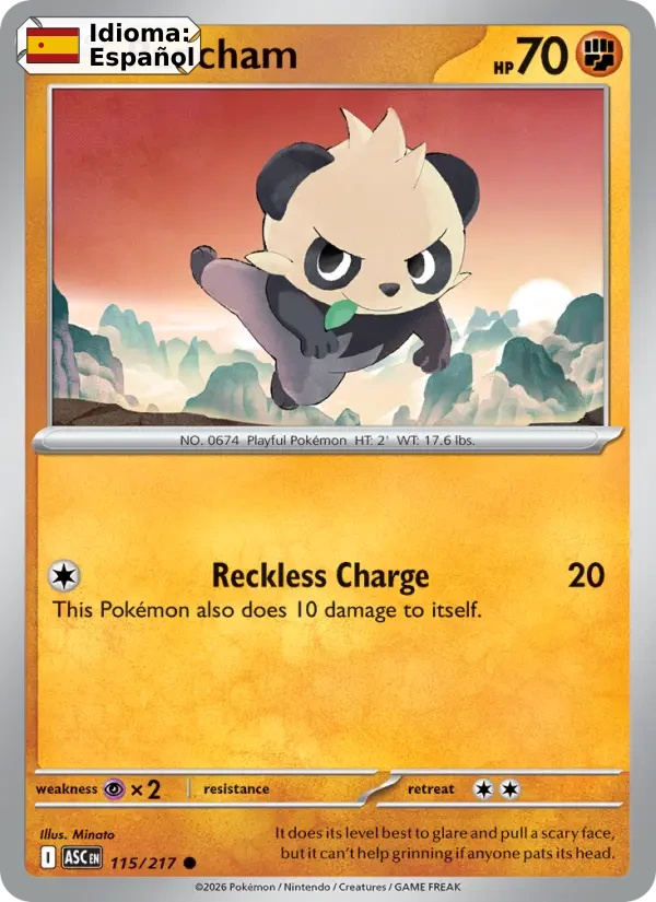 Pancham (115) — Ascended Heroes