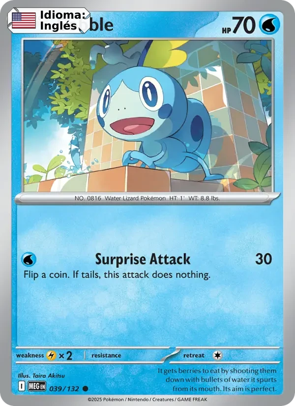 Sobble (039) — Mega Evolution
