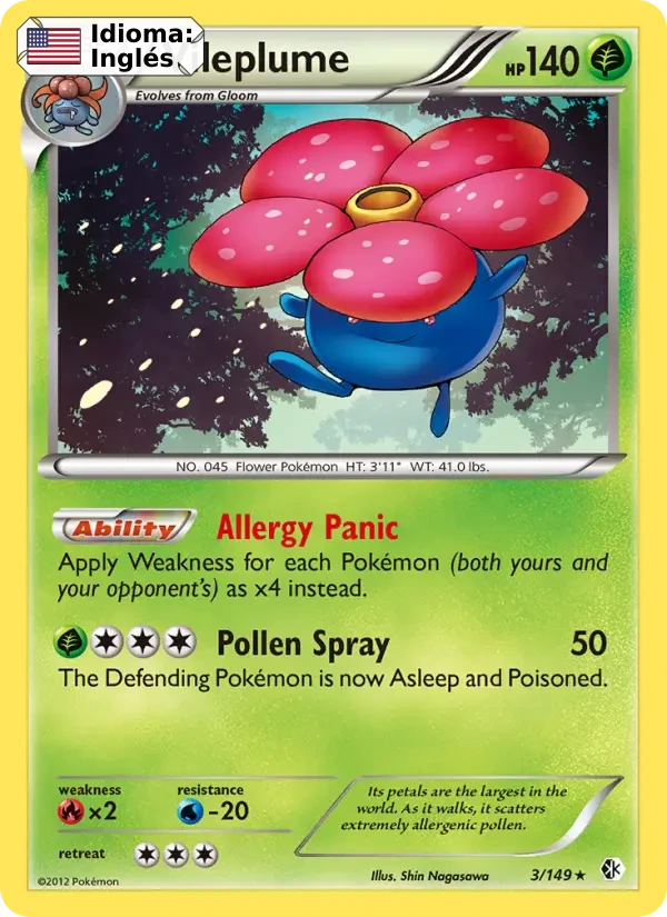 Vileplume (3) — Boundaries Crossed