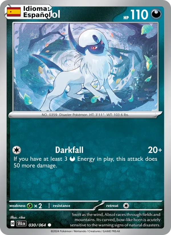 Absol (030) — Shrouded Fable