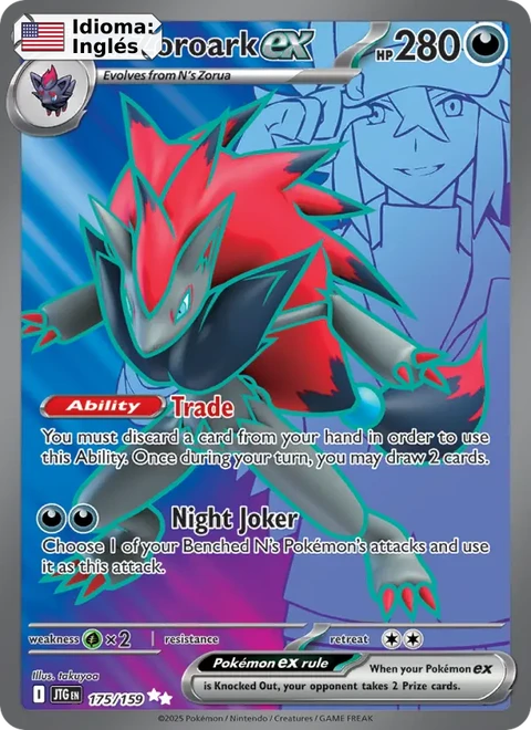 N's Zoroark ex (175) — Journey Together