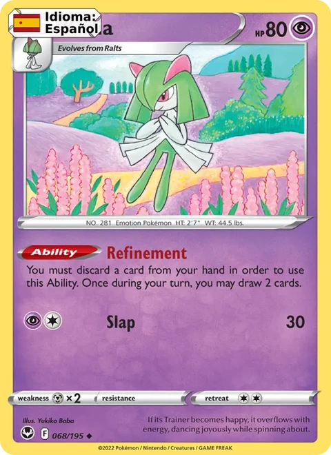 Kirlia (068) — Silver Tempest