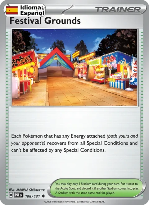 Festival Grounds (108) — Prismatic Evolutions