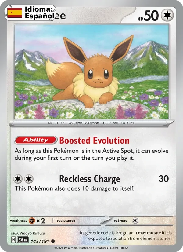 Eevee (143) — Surging Sparks