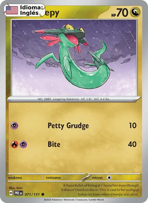 Dreepy (071) — Prismatic Evolutions