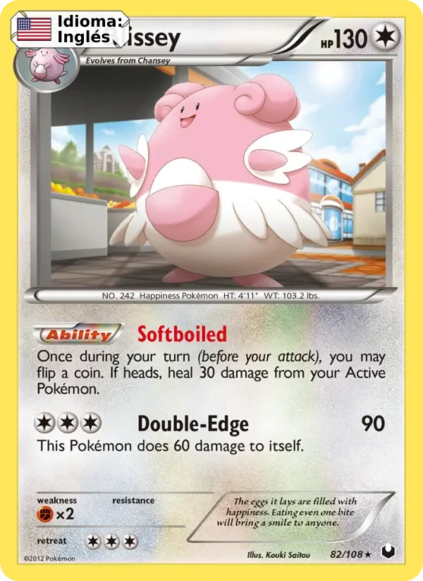 Blissey (82) — Dark Explorers